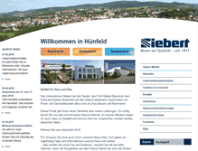 Tablet Screenshot of holz.siebert-huenfeld.de